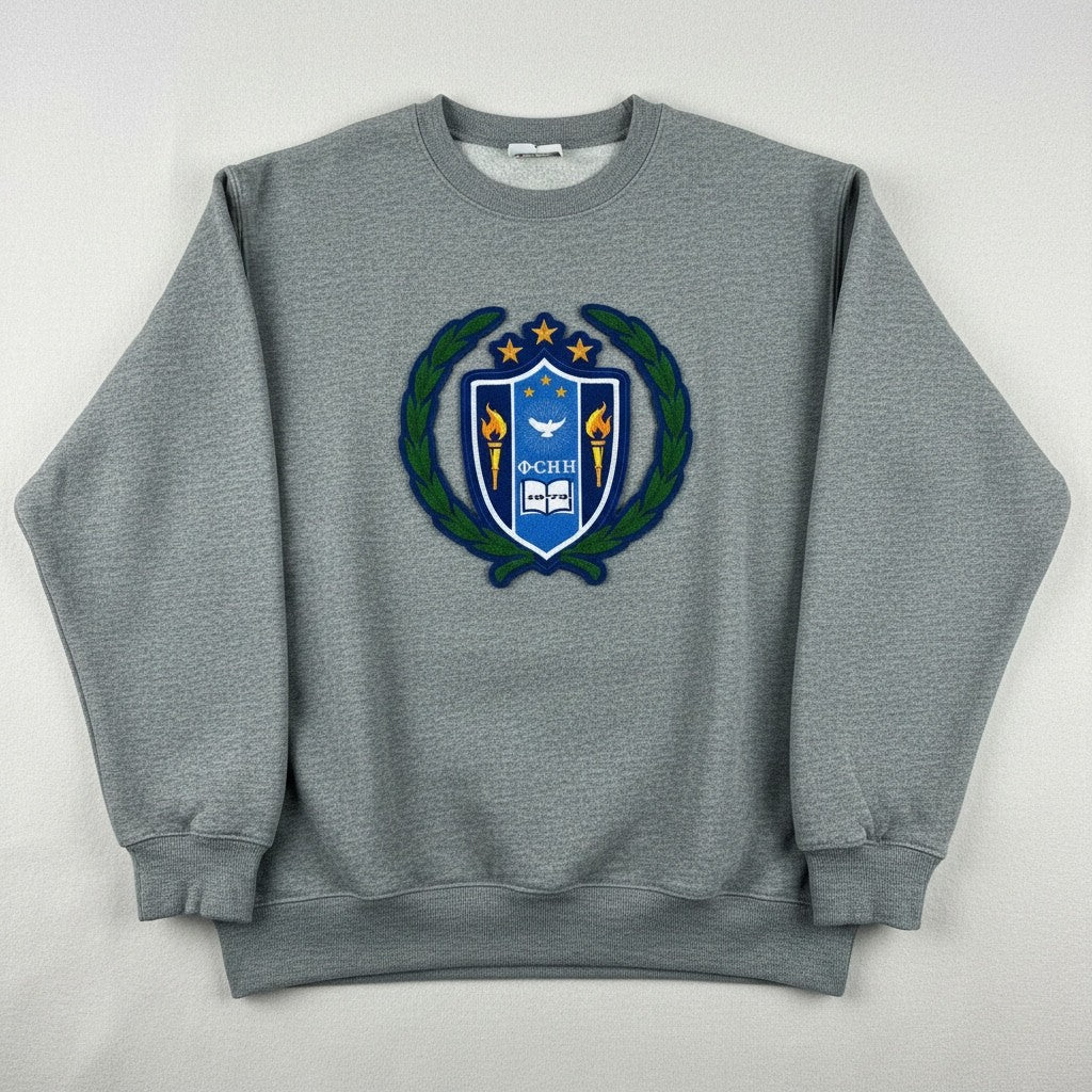 Classic Collegiate Chenille Crewneck